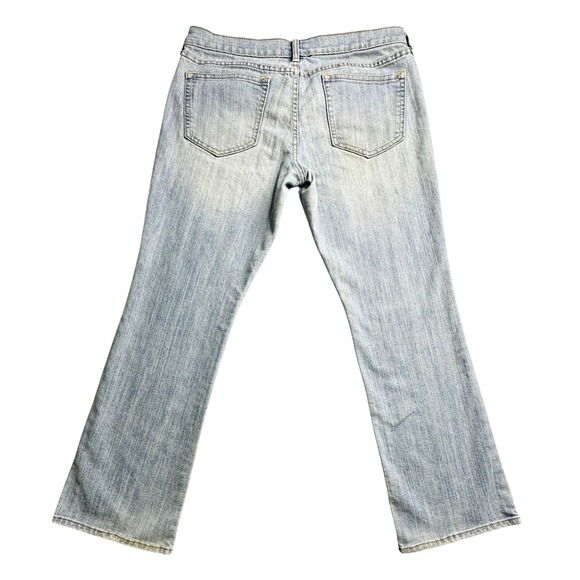 Old Navy Jeans Womens 12 Regular Light Wash The Diva Bootcut Stretch Denim 2000s - Picture 1 of 13